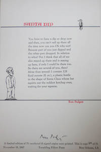 image of Santa Dip (Signed Limited Broadside)