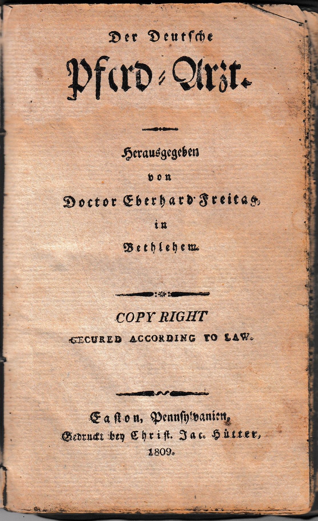 Der Deutsche Pferd-Arzt