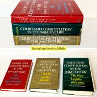Court and Constitution in the 20th Century by Willam F. Swindler 3 Volume Set