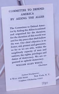 image of Committee to Defend America by Aiding the Allies