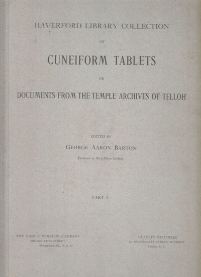 Cuneiform Tablets. Haverford Library Collection.