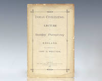 cover of Indian Civilization: A Lecture by Stanley Pumphrey of England. With Introduction by John G. Whittier.
