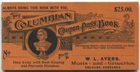 $25.00. Columbian Coupon Pass Book