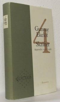 Skrifter 4. Appendix 1927-1968.