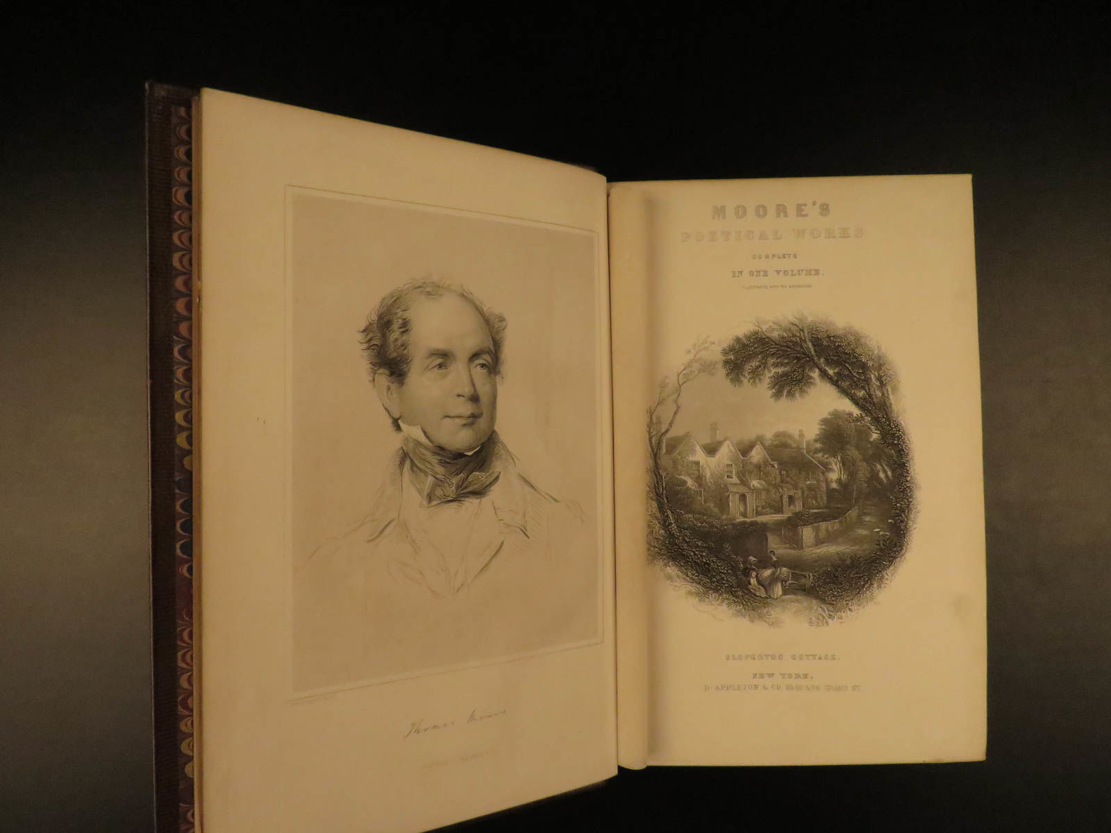 The poetical works of Thomas Moore: complete in one volume by Thomas ...