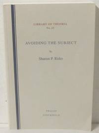 Avoiding the Subject.