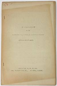 cover of Bulletin of the Fourth National Convention, National Student League. December 25, 26, 27, 28, 1934... St. Louis, Missouri