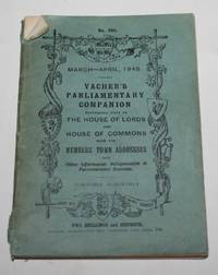Vacher's Parliamentary Companion March-April 1946 (no. 855)