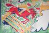 View Image 8 of 10 for 1940s Cotton Handkerchief of Young Women Athletes Inventory #20026