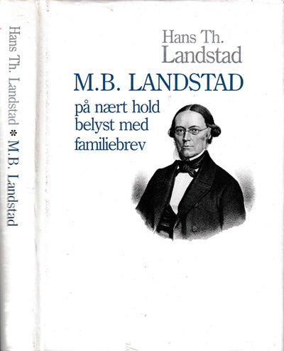M.B. Landstad på nært hold belyst med familiebrev.