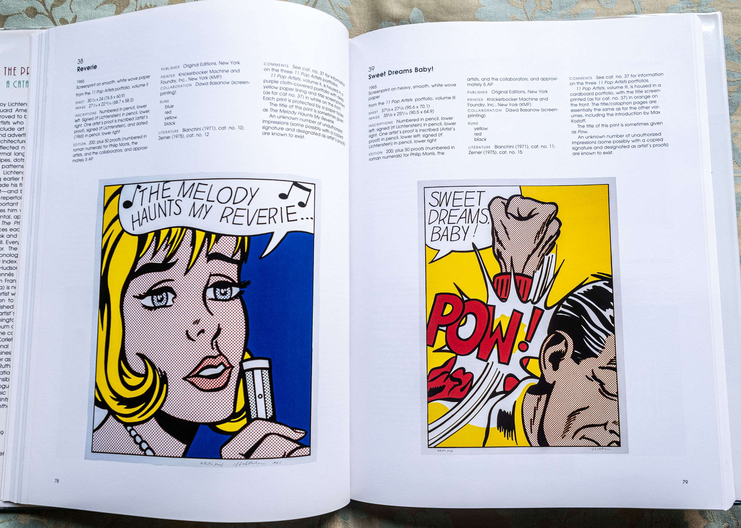 The Prints of Roy Lichtenstein: A Catalogue Raisonné 1948-1993 by 
