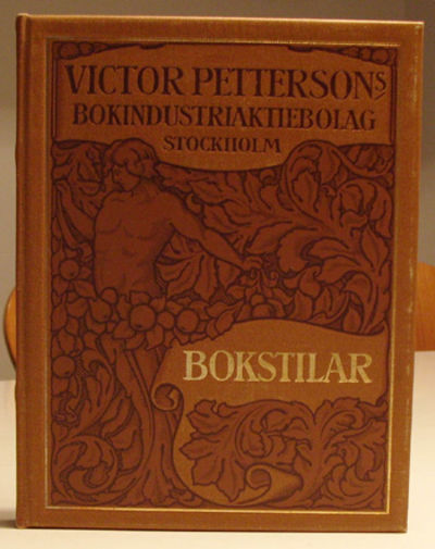 Victor Pettersons Bokindustriaktiebolag. Bokstilar