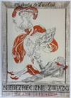 ORIGINAL "NIEBEZPEICZNE ZWIAZKI (DANGEROUS LIASONS)" POLISH THEATRE POSTER