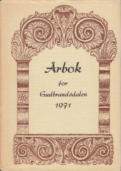 Årbok for Gudbrandsdalen 1971. 39. årgangen.…