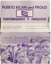 Puerto Rican and Proud/Puertorriquenos y Orgullosos [Front panel title.]