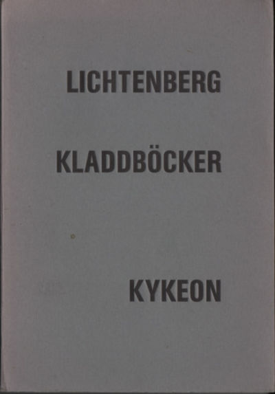 KLADDBÖCKER.