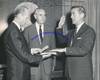W. Averill Harriman Signs A Photograph To Ambassador William Blair