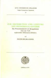 Zur Distribution und Leistung des…