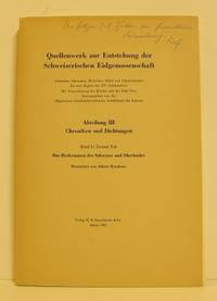 Quellenwerk zur Entstehung der Schweizerischen…