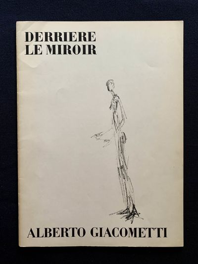 Derrière le miroir 98, 1957. With 3 lithographs by Giacometti