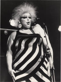 Original photograph of Divine performing in Helsinki, 1985