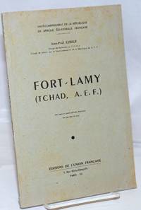 Fort-Lamy (Tchad, A.E.F.). rapport d'une enquete preliminaire dans les milieux urbains de la Federation (I)