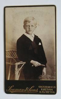 image of Carte De Visite Photograph. A Studio Portrait of a Young Boy..