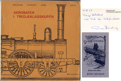 Akrobater i tredjeklasskupén. Apollinaire,…