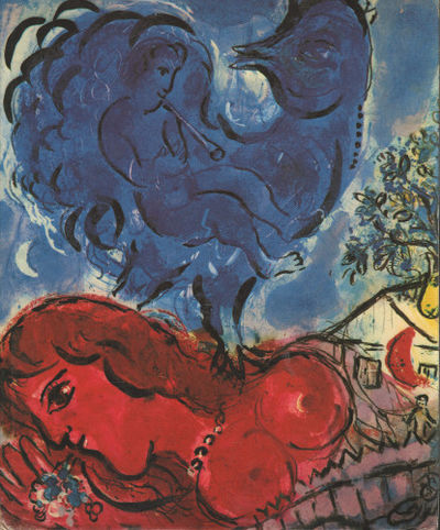 MARC CHAGALL. Gouachen, Zeichnungen, Aquarelle.