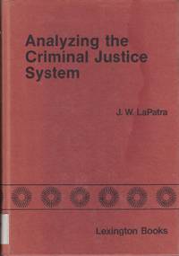cover of Analyzing the Criminal Justice System