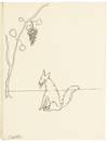 Fables of Aesop, with an original drawing by Calder.