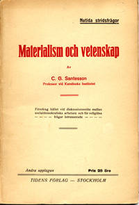 Materialism och vetenskap. Föredrag hållet vid…