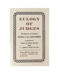 Eulogy of Judges. Paperback edition