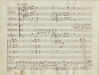 Scena e Duetto Parto se vuoi mia vita. [Duet in full score from the opera Lodoiska]. [Copyist manuscript]