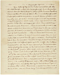 [AUTOGRAPH LETTER, SIGNED, FROM THOMAS JEFFERSON TO JAMES L. EDWARDS OF BOSTON, REFUSING DEMANDS...