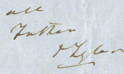 Former President John Tyler Eloquently Supports the Compromise of 1850, Attacking Its Opponents on Both the Pro- and Anti-Slavery Sides, and Hoping “there is still intelligence and patriotism enough in the community to baffle their narrow and illiberal designs.”