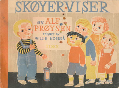 Skøyerviser. Tegnet av Willie Nordrå.