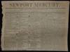 [AMERICANA] [NEWSPAPER] NEWPORT MERCURY. MARCH 23, 1811