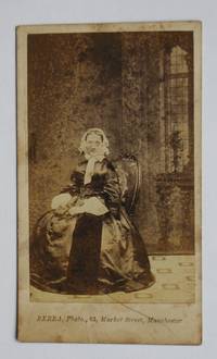 image of Carte De Visite Photograph: Portrait of a Seated Young Woman.