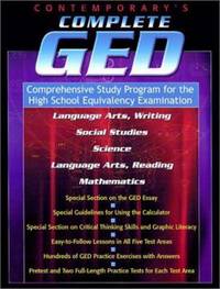 Contemporary's Complete GED: Comprehensive Study Program for the High School Equivalency Examination