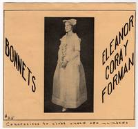 Advert for Librarian Eleanor Coray Forman's Talk on Bonnets and Women's History