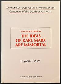cover of The ideas of Karl Marx are immortal