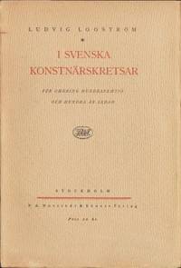 I svenska konstnärskretsar. För omkring…