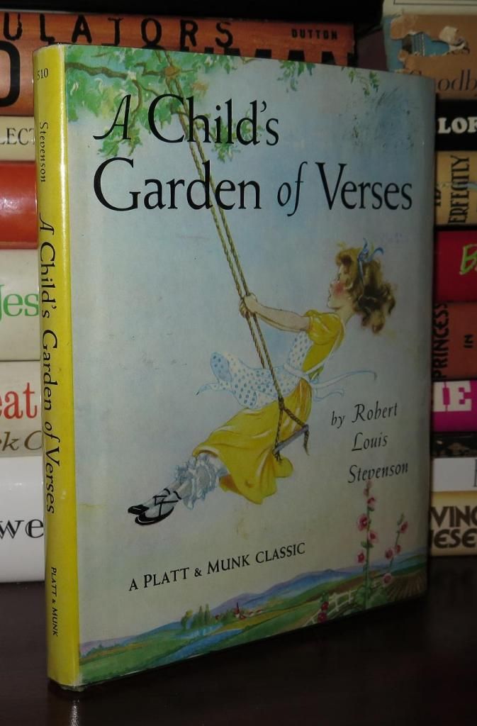A CHILD'S GARDEN OF VERSES by Robert Louis Stevenson - First Edition