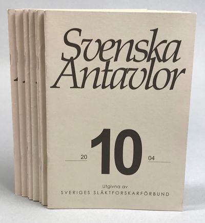 Svenska antavlor. Band V. Utgivna av Sveriges…