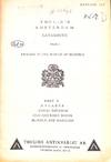 Catalogue 117/1965: Thulin's Amsterdam catalogue. Part I. Sweden in the world of science. Part II. Atlases. Royal bindings. Old and rare books. Science and medicine.