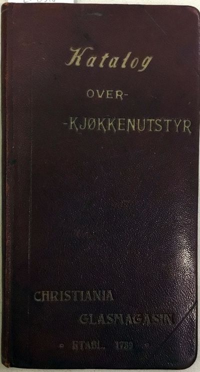 Katalog fra Christiania Glasmagasin over…