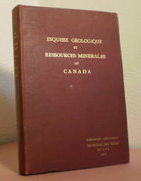 Esquisse géologique et Ressources minérales du Canada.