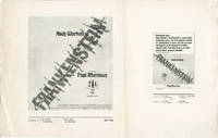 Flesh for Frankenstein [Andy Warhol's Frankenstein] (Original pressbook for the 1973 film)