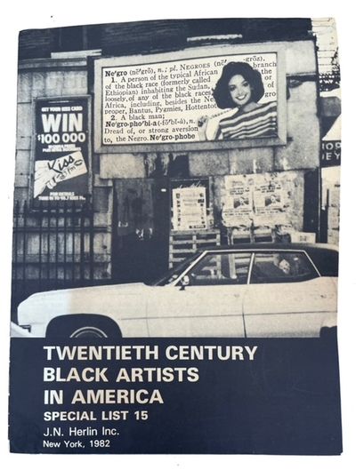 Twentieth Century Black Artists in America. Special List 15